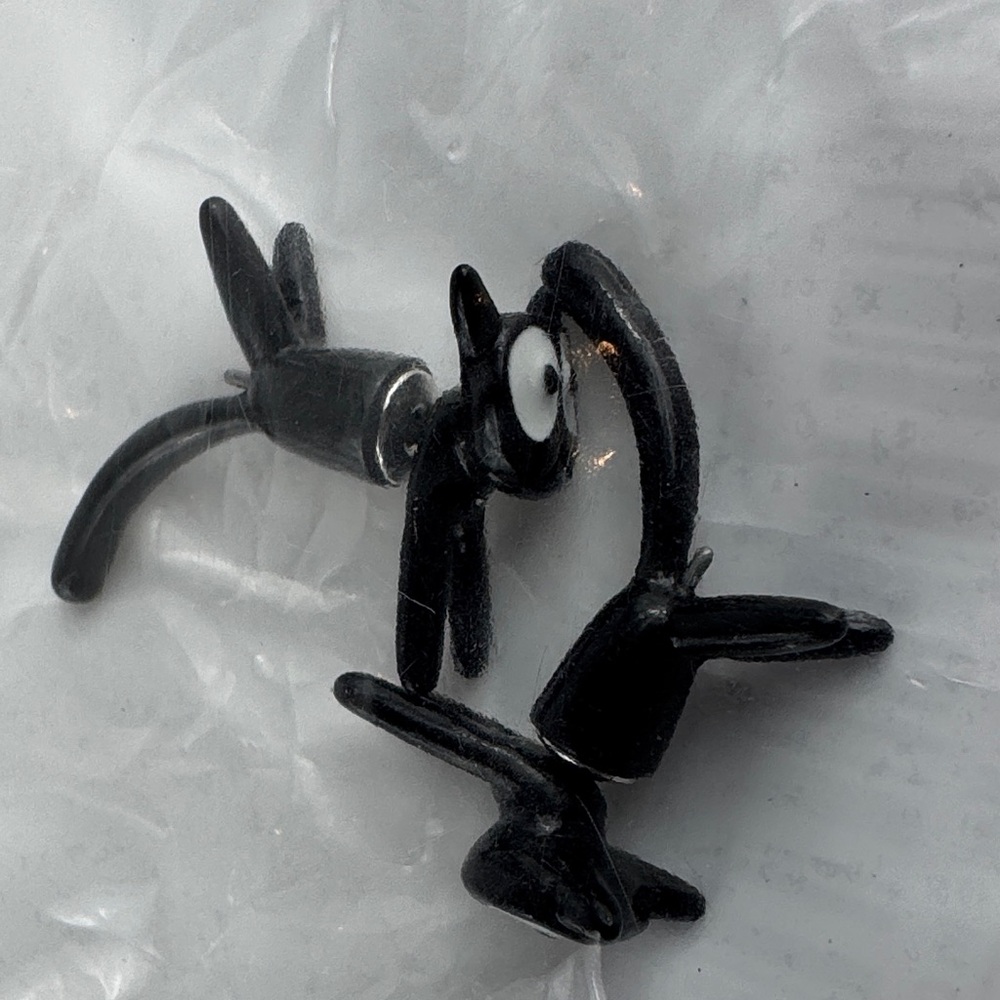 NWT Black Cat Post Earrings